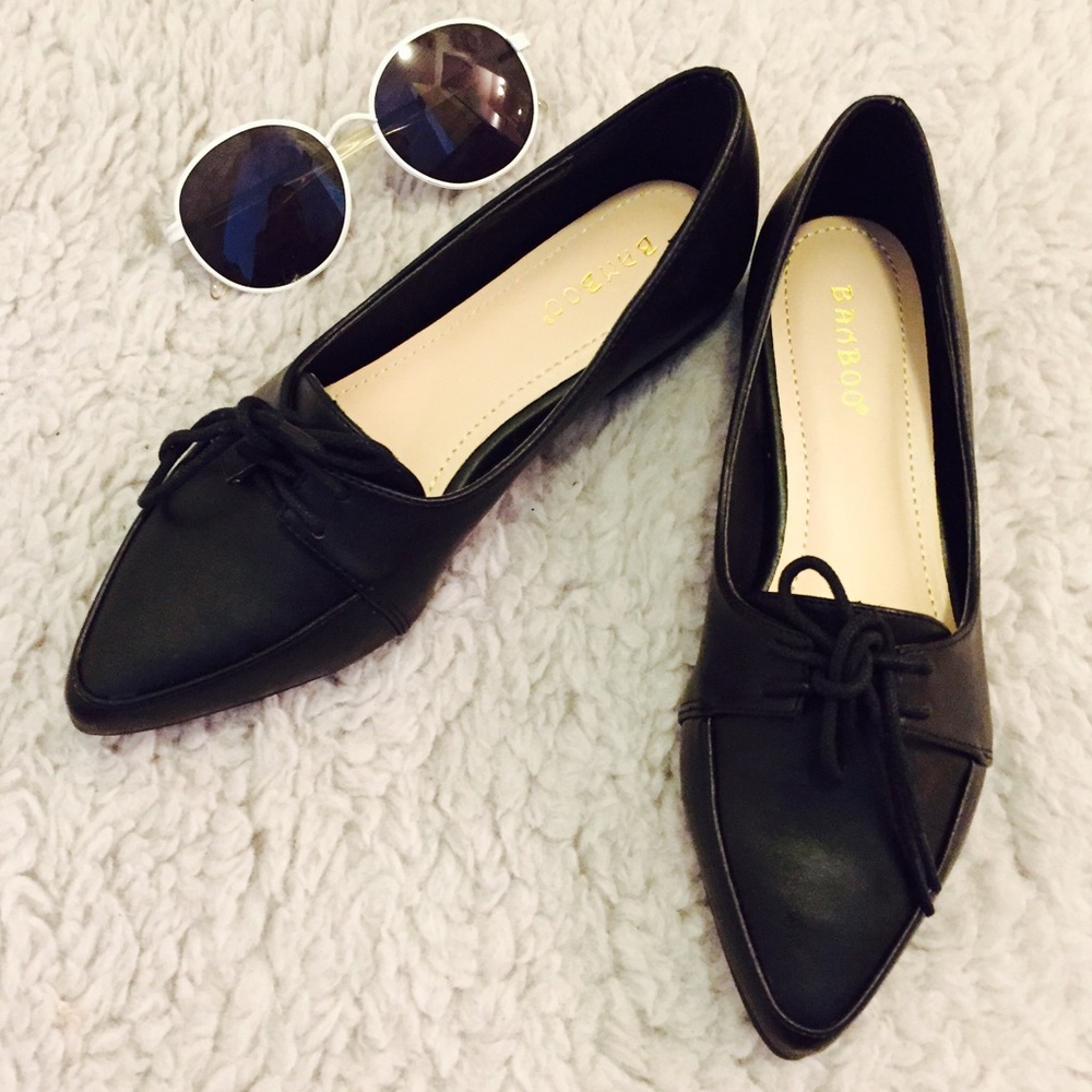 [Modcloth] Black Flats NWB